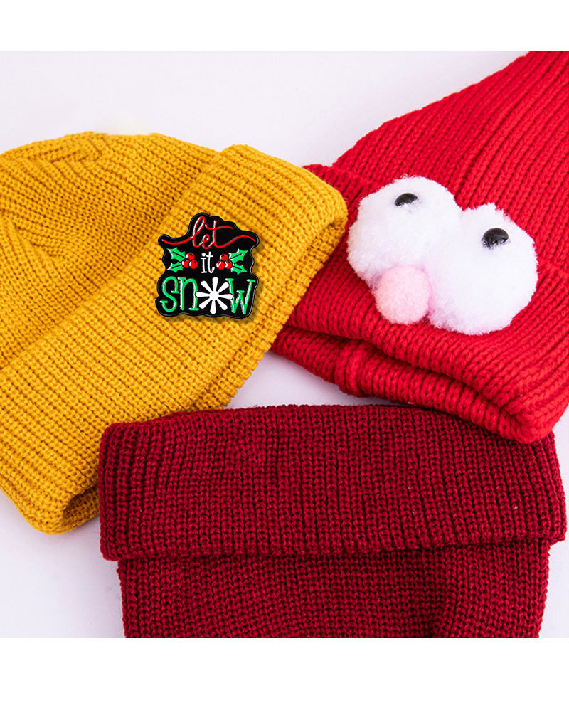 Cute Style Christmas Cute Christmas Hat Letter Alloy Party Festival Party Accessories