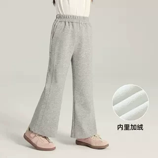 布丁哈鲁 Весенние вязаные брюки для отдыха для девушки