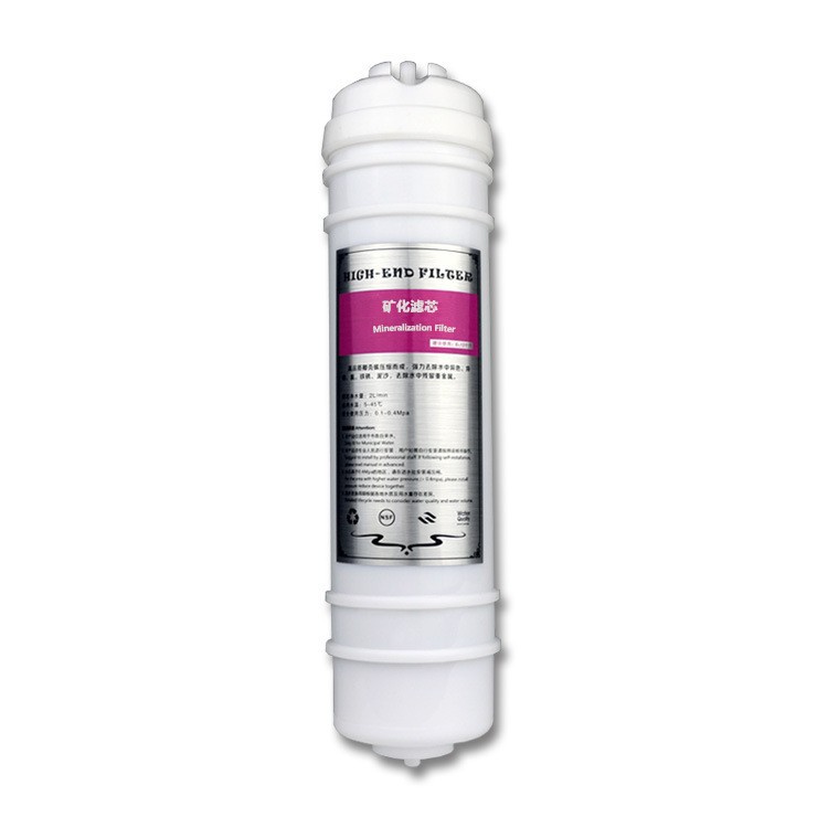 Elemento de filtro de mineralización de conexión rápida al por mayor elemento de filtro de mineral trasero de piedra maifan natural elemento de filtro de energía integrado coreano