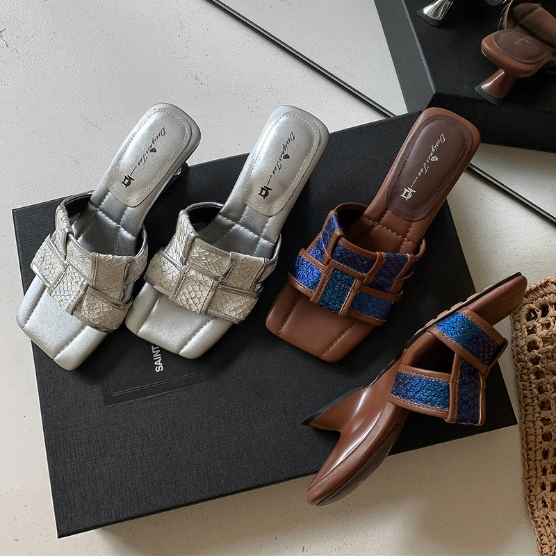 Summer blue slippers, 2025 years