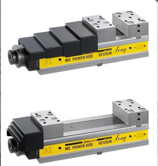 日本进口kitagawaMC强力虎钳连体型VM100N/VM125N