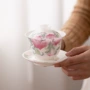 爱珍家用陶瓷高档泡茶器