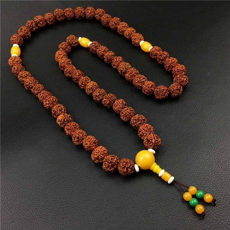 Vajra Bodhi Bracelet, Buddhist Prayer Beads, Nepalese Vajra Prayer Beads Bracelet, Prayer Beads with a Full and Lustrous Texture Vajra Bodhi Bracelet, Buddhist Prayer Beads, Nepalese Vajra Prayer Beads Bracelet, Prayer Beads with a Full and Lustrous Texture