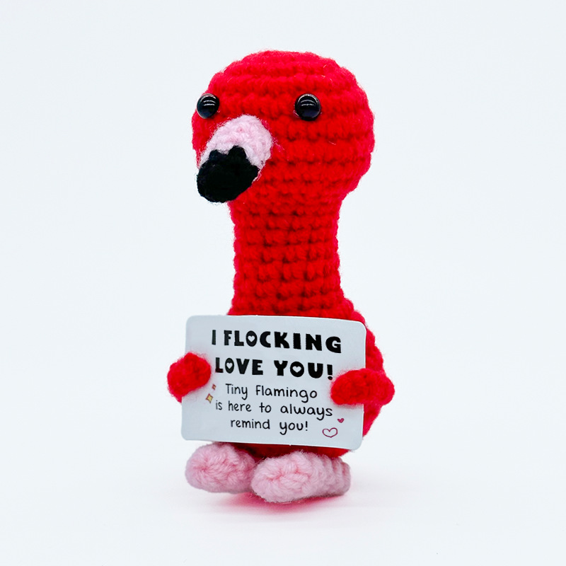 Muñeco Tejido a Mano de Felpa Decorativo para Escritorio y Regalo image 59
