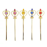 Love Fairy Wand Princess Золотая волшебная палочка Party Ball Детская пластиковая игрушка Подарки Оптовая продажа Прямые поставки с фабрики