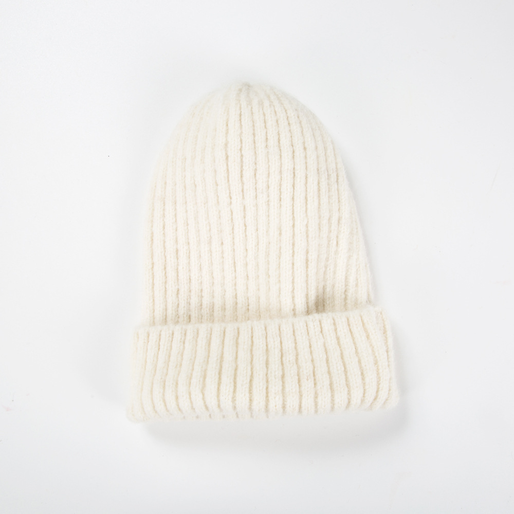 38g Weight Housewarming, Anniversary, Business, Wedding, Outdoor, Travel, Birthday, Festival, Sports, Shopping Occasion Solid Color Pattern Unisex Gender Korean Style Style Khaki, Grey, Beige, Pink, Purple, Red, Green, Blue, Wine Red, Camel, Yellow, Black Color One Size Size Korean Knitted Hat Autumn And Winter Warmth Fashion Striped Woolen Hat Solid Color Flanging Hedging Cold Hat 7