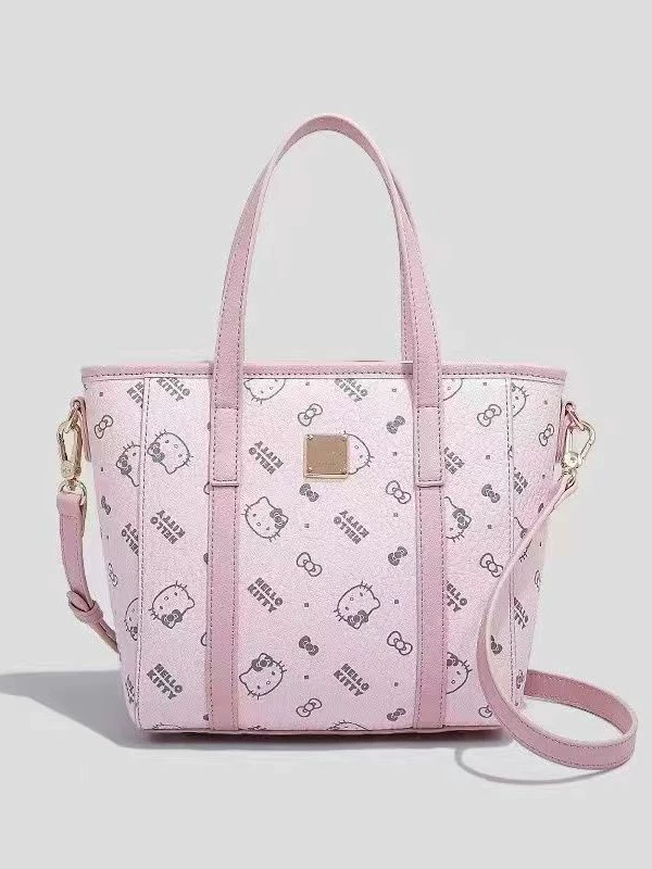 Hello Kitty, классическая сумка, вместительная корзина, высокого класса