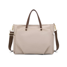 笔记本电脑包15.6寸女士手提大容量商务公文包肩斜挎通勤托特包