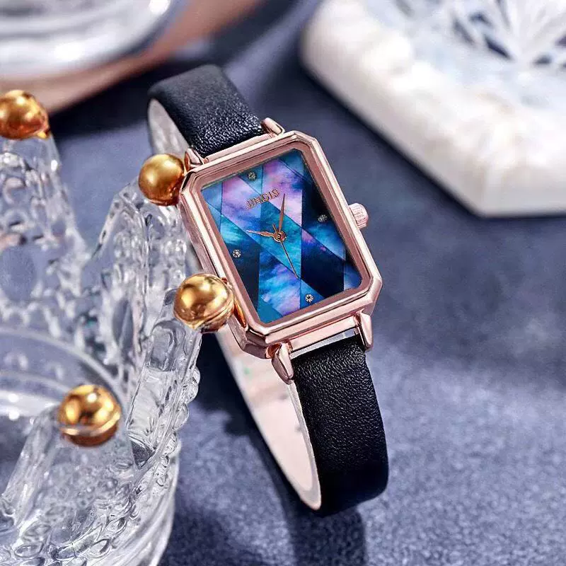 Square маленькие модные женские часы, пояс, интернет-звезда, простой и элегантный дизайн, оптовая продажа
