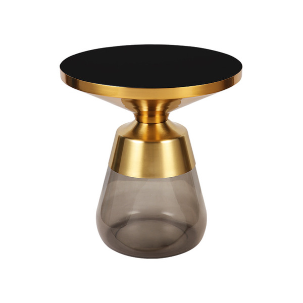 Nordic modern light luxury coffee table simple style color glass…