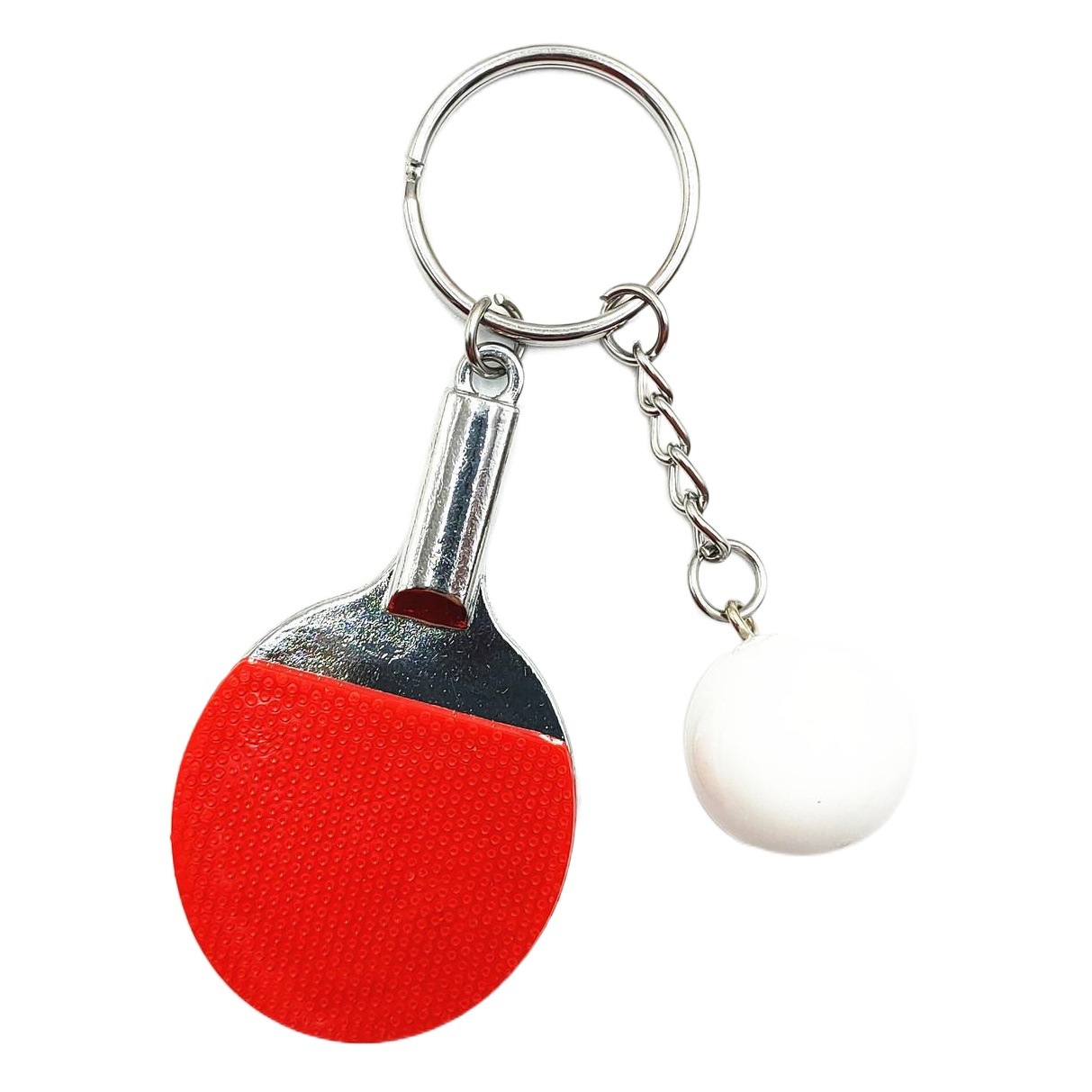 Mini simulación de tenis de mesa raqueta llavero colgante de tenis de mesa fans de recuerdo actividad deportiva regalo transfronterizo