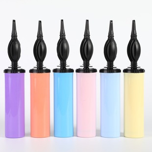 Spu Macaron Inflator Two-Way Hand Push Balloon Inflator Pump Yoga Ball Swimming Ring Inflator