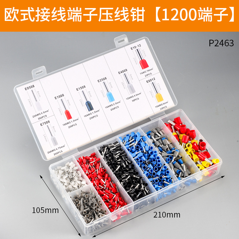 terminal de prensado en frío transfronterizo pinza de cable de resorte en forma de c pinza de cable multifuncional especial para electricista terminal de cableado pinza de cable