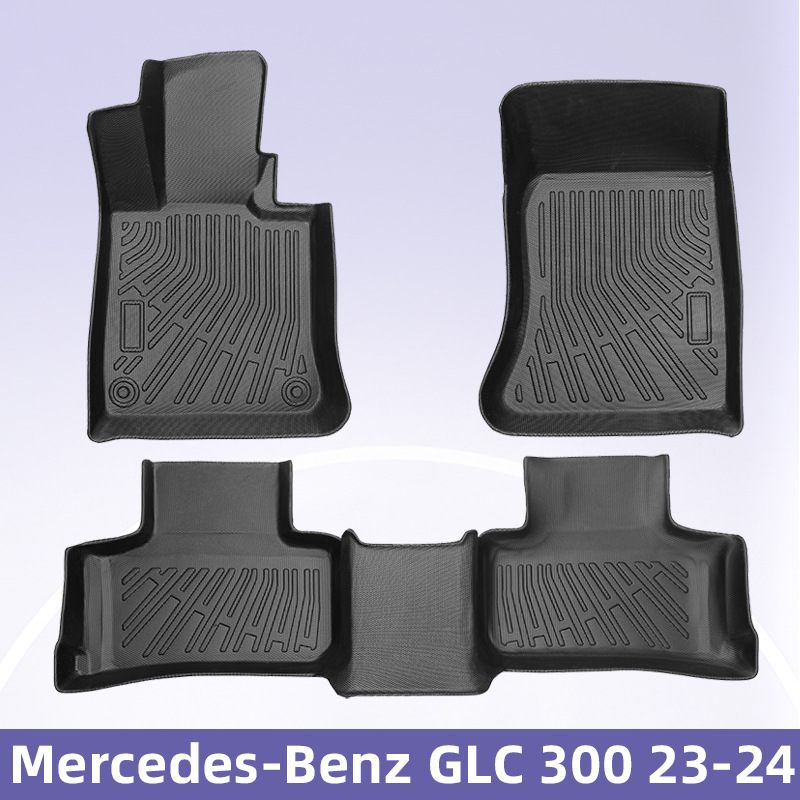 Aplicable a Mercedes-Benz GLC300 2023 - 2024 TPE esterilla 3D todo el tiempo esterilla