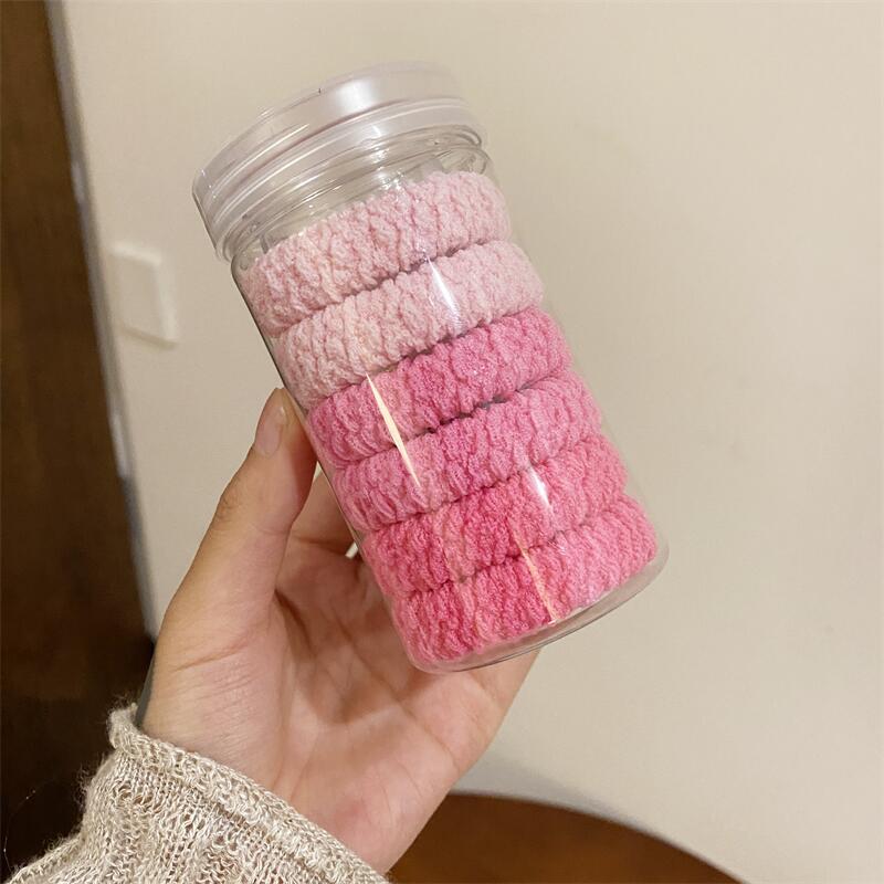 Nueva cubierta de cuero accesorios para el cabello ensanchado espesado lazo del pelo banda de goma banda de pelo cuerda de pelo Cola de Caballo de alta elástica cuerda de pelo durable