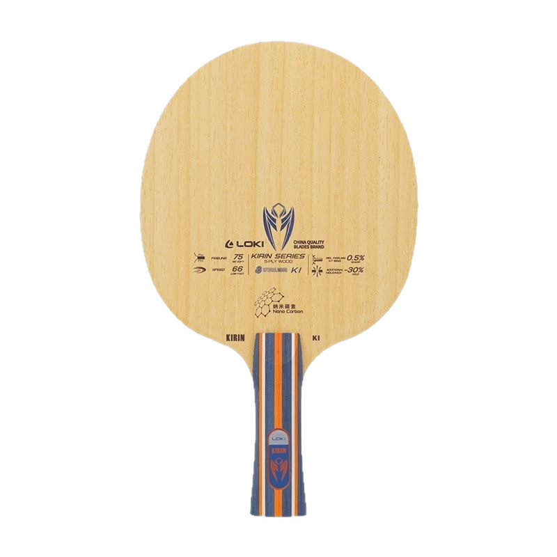 LOKI Kirin K1 raqueta de tenis de mesa 5 madera 2 raqueta de entrenamiento de carbono externa raqueta de tenis de mesa