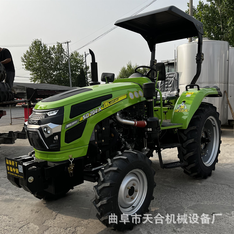 大棚果园旋耕 萨丁704拖拉机 大田犁地翻转犁 厂家直销