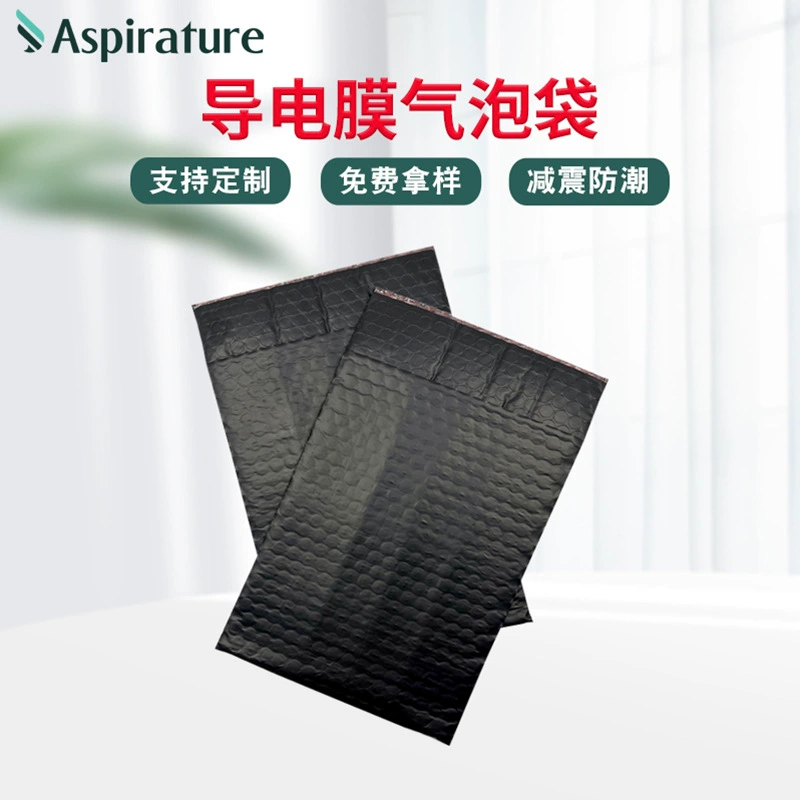 Двусторонняя проводящая пленка Значение сопротивления пузырчатого мешка 3-6 силовых электронных компонентов антистатический антисейсмический упаковочный пакет