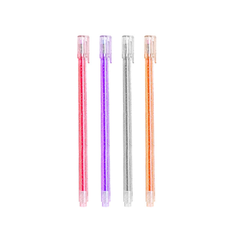 Cambio de color flash gel lápiz 8 color ultra flash lápiz neutro lápiz de resaltador estudiantes niños lápiz de color cuentas de mano lápiz de resaltador