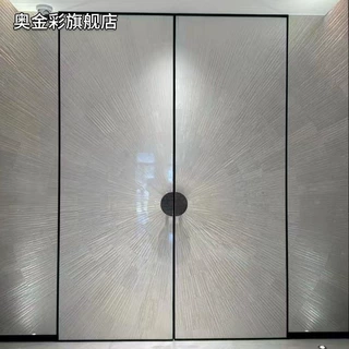 定制贝壳马赛克门板电梯装饰面板酒店大门柜门桌面餐桌层玄关电视