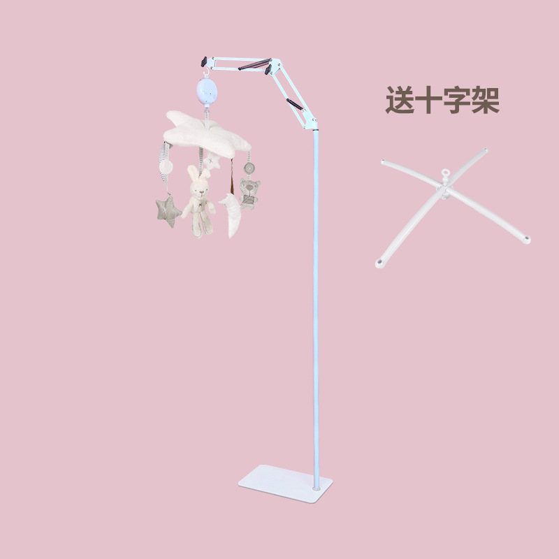 ★★기간 한정 핫 세일★★침대 벨 브래킷 바닥 스탠딩 모델 1 + 35곡 오르골 + 흰 토끼 침대 벨