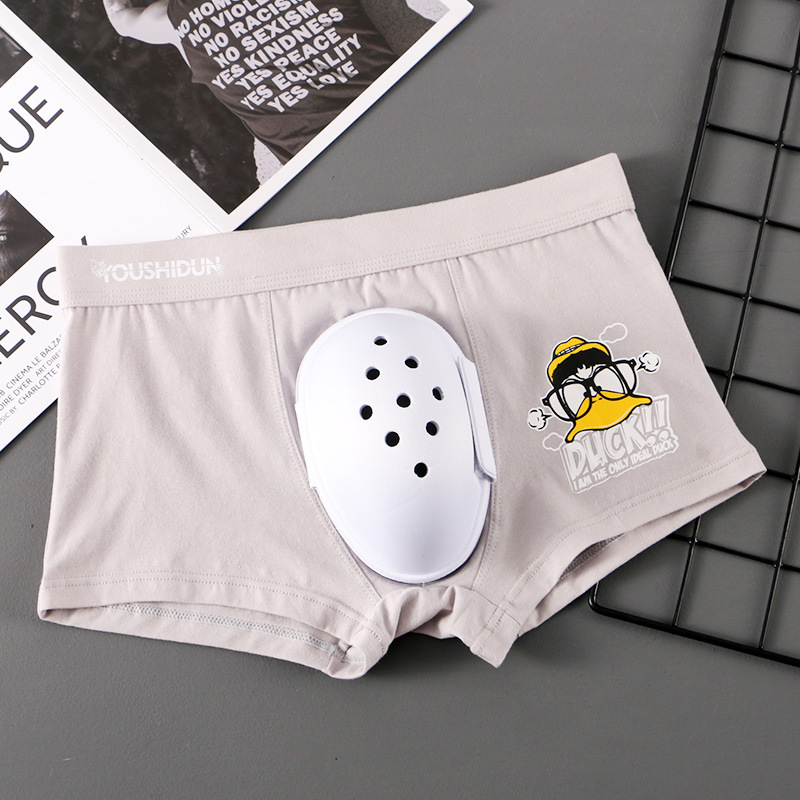 Children Men's Adult Postoperative Soft Cup Underwear Youth Phimosis Surgery Rehabilitation Protective Boxers Men