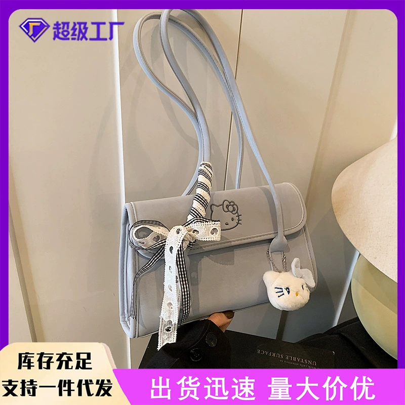 Nittle подмышки повседневная сумка женская весна 2025 новая мода модная маленькая квадратная сумка большая емкость сумка на плечо