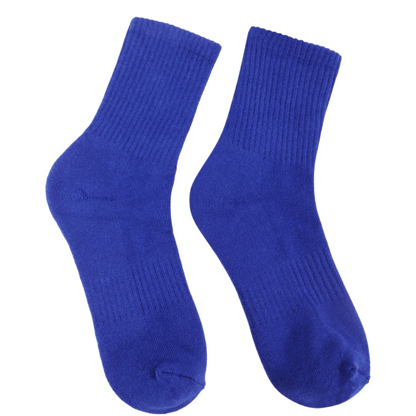 Calcetines de baile modernos calcetines de mujer Calcetines de algodón al por mayor calcetines de pantorrilla de mujer de color sólido desodorante calcetines de media pantorrilla absorbentes de sudor calcetines de otoño e invierno calcetines deportivos delgados