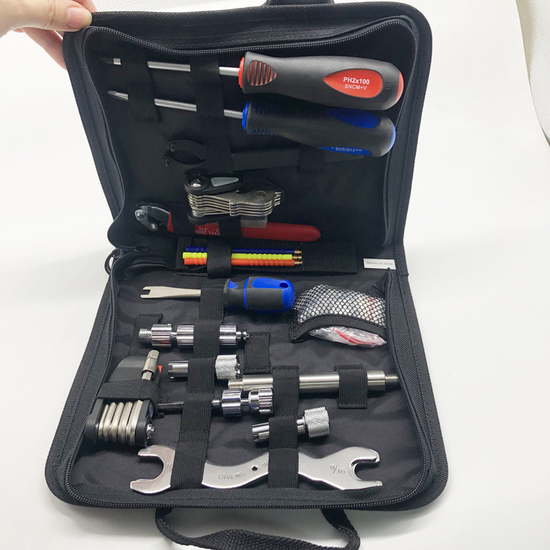 潜水维修工具专业维修器材装备箱多功能保养包二级调整工具箱