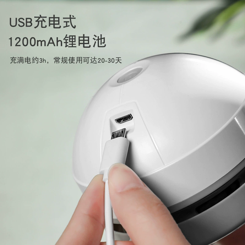 Small handheld vacuum cleaner, hygienic eraser charging