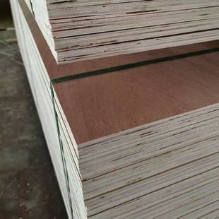 Plywood Manufacturer One-Time Molding Mahogany Veneer Bleached Poplar Multi-Layer Board Furniture Board