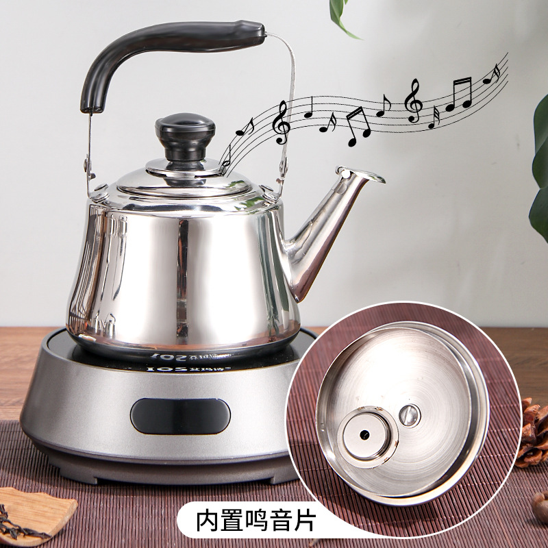 스테인레스 스틸 비 자기 고대 시계 냄비 진톤 주전자 가정용 대용량 플러스 유도 쿠커 가스 스토브 플랫 바닥 톤 냄비