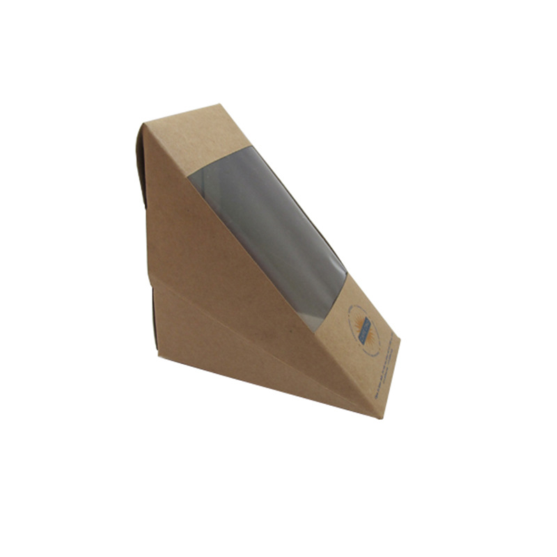 东莞厂家印刷食品包装盒  三文治盒 食品级材质面包包装纸盒