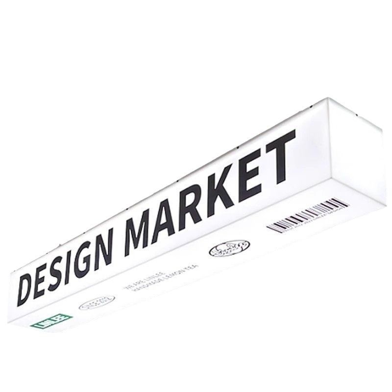 Caja de lámparas acrílicas personalizada cartel de tiendas led luminoso cuerpo completo creativo al aire libre residencial logotipo