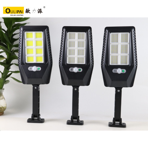 Manufacturer Wholesale LED Super Bright Portable Solar Pathway Light Outdoor Waterproof Motion Sensor Integrated Street Light