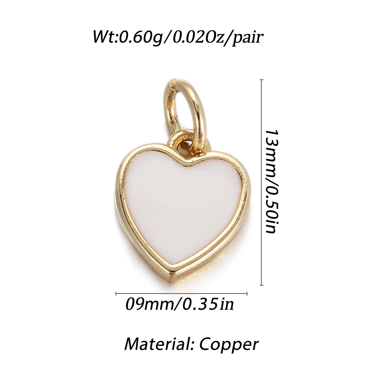 2g Weight Pendant, Chain Jewelry Making Type 15*13mm Jewelry Making Size DIY Jewelry Accessories Classification 1 Piece Quantity Copper Material Letter, Heart Shape Pattern Plating Design Vintage Style, Classic Style Style 1 Piece 15*13mm Copper Letter Heart Shape Pendant Chain 6