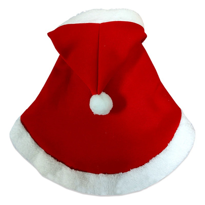 Новогодняя домашняя кошка рождественская шляпа