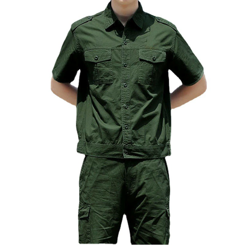 Thin summer overall, camouflage wear-resistant shirt