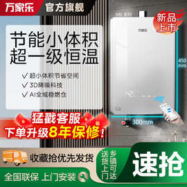 万家.乐燃气热水器小体积洗澡静音恒温智控平衡机卫生间M9/PRO智