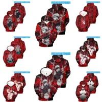 Amazon Foreign Trade New Spell Return Peripheral Series 3D Цифровая печать модная толстовка с капюшоном для мужчин и женщин