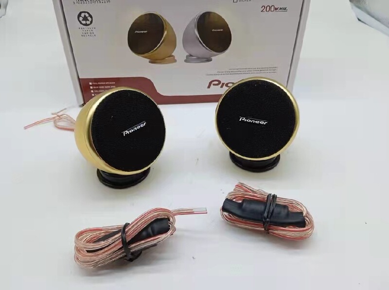 Pioneer 2.5inch Audiophile-Grade Midrange Free-Inversion Surround Midrange Upgraded Three-Way Audio Modification