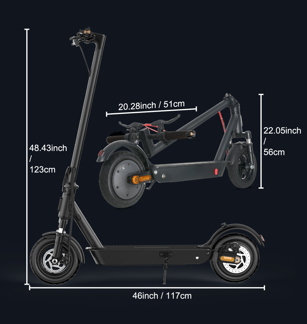 Electric Scooter MK086 High-Power Foldable Scooter Overseas Warehouse Delivery and Wholesale for Europe, America, Australia, and Brazil