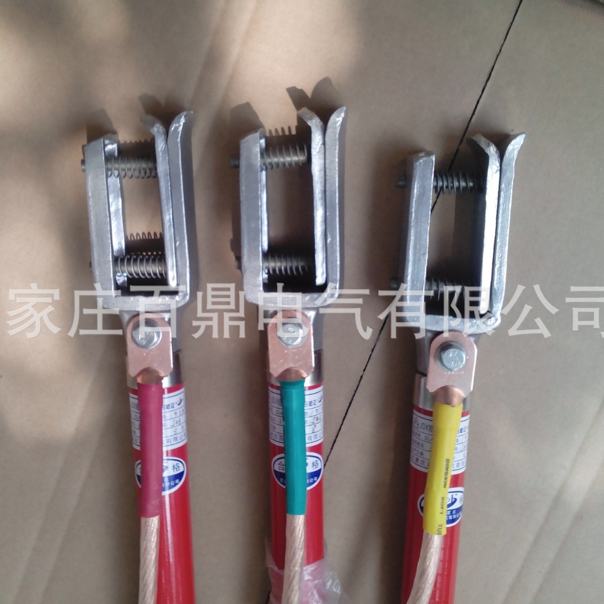 电厂20kv接地线操作杆 20kv接地棒40cm 高压变电母排接地棒