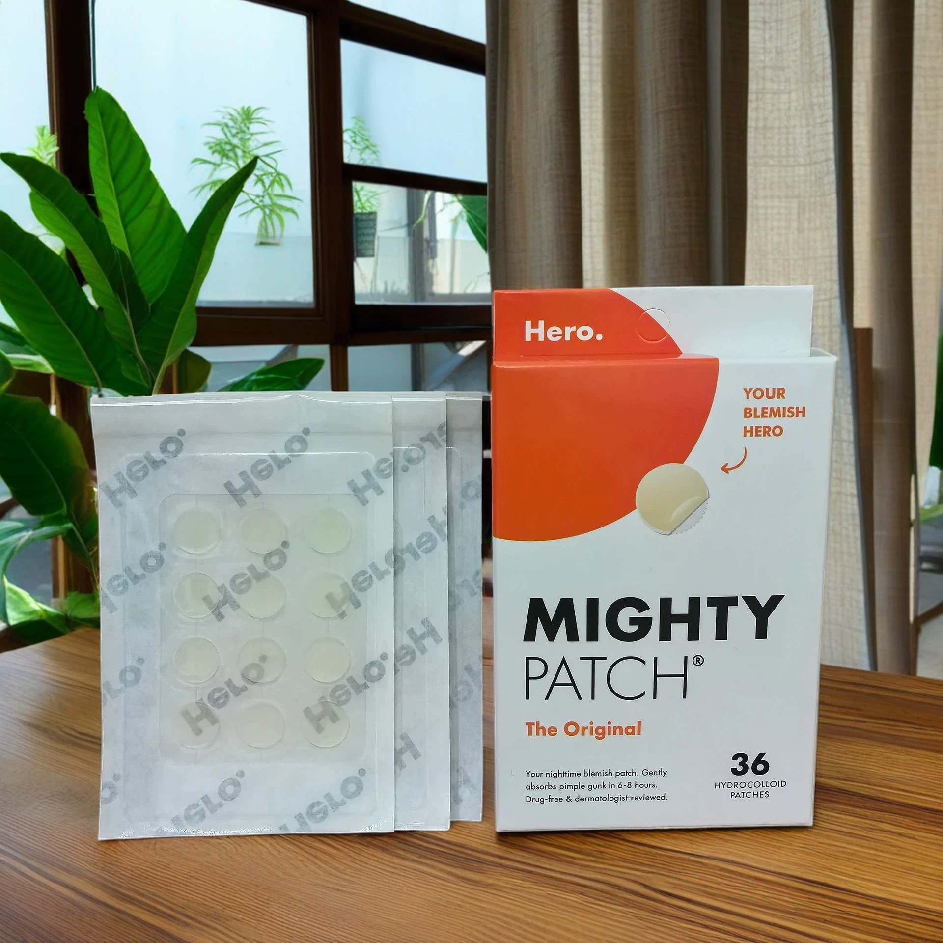 Cross-border Hero Cosmetics Mighty Patch Гидрогелевый натуральный мягкий невидимый пластырь от прыщей и прыщей
