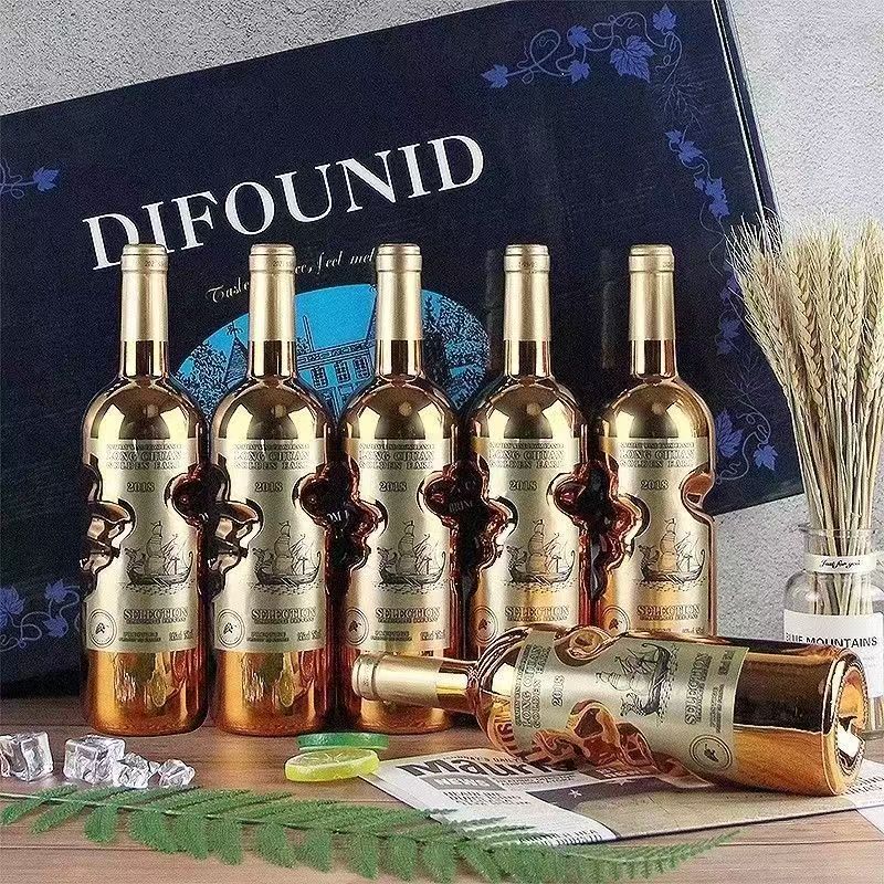 法国进口经典天使之手红酒干红葡萄酒750ml聚会送礼代发6支礼盒装