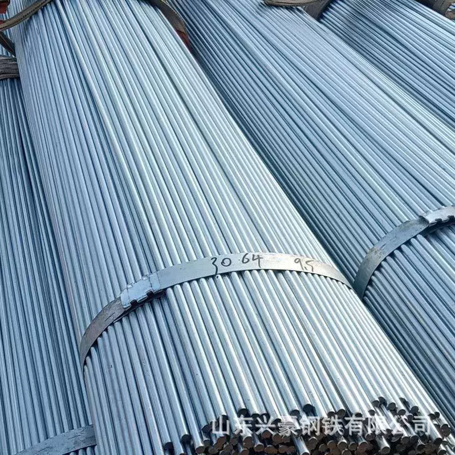 热镀锌实心圆钢Q235b  22mm 25mm 28mm32mm36mm38mm40mm规格齐全