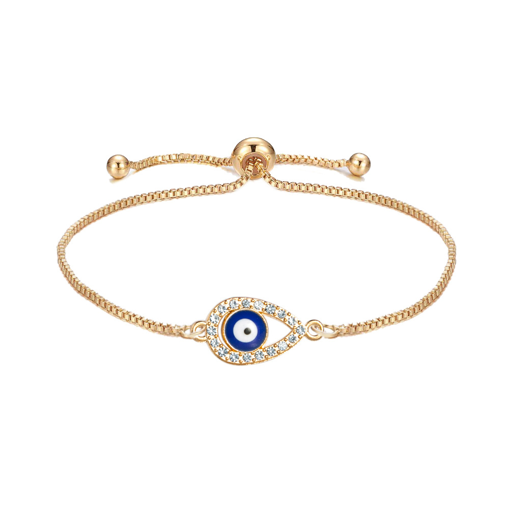 Lucky Evil Eye Red String Bracelet Protection Minimalist Jewelry_voghion.com