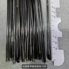 金属メガネフレームの鏡と足のカバーの長いタイプの板材の材質の足のカバーのメガネの足のゴムのカバーの足の板の足のカバー