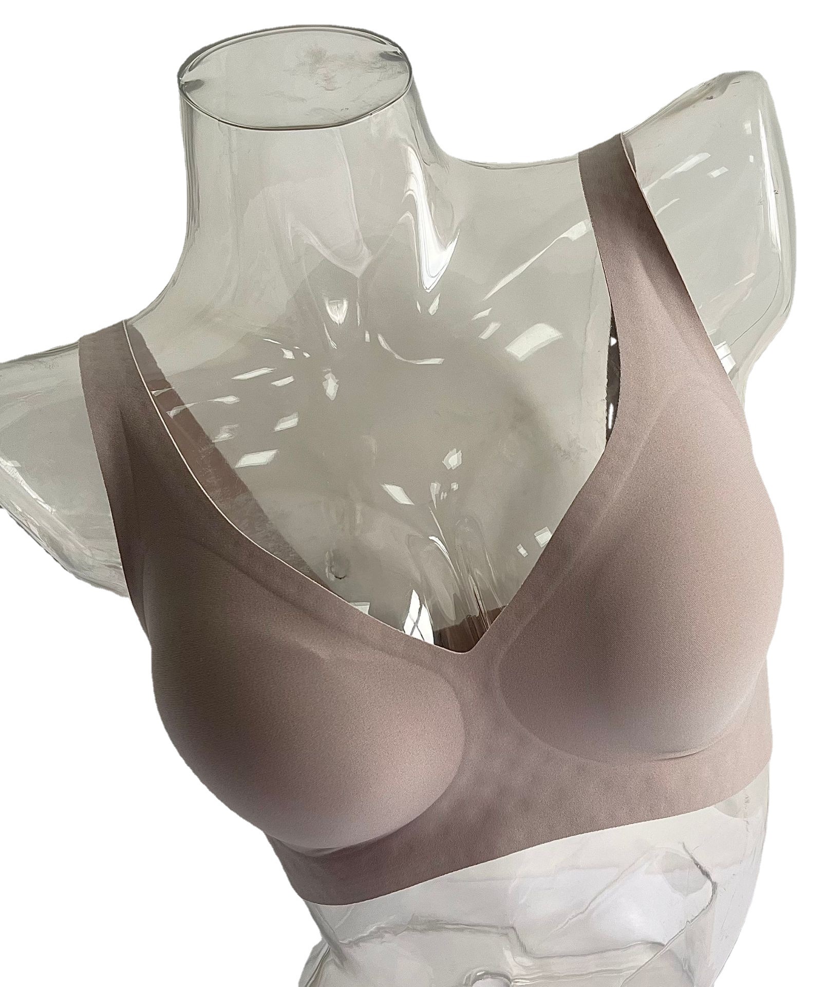 欧阳娜娜同款bras透气贴身少女无痕软支撑文胸内衣批发定制外贸