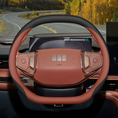 Starship 7Emi E5 E8 Ultra-Thin – Steering wheel cover - galaxy-series-double-d-black-neon-rainbow-set-type-ultra-thin-default
